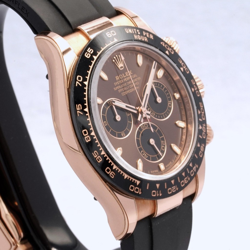 ROLEX 勞力士 116515LN Daytona 迪通拿系列 玫瑰金 巧克力面盤